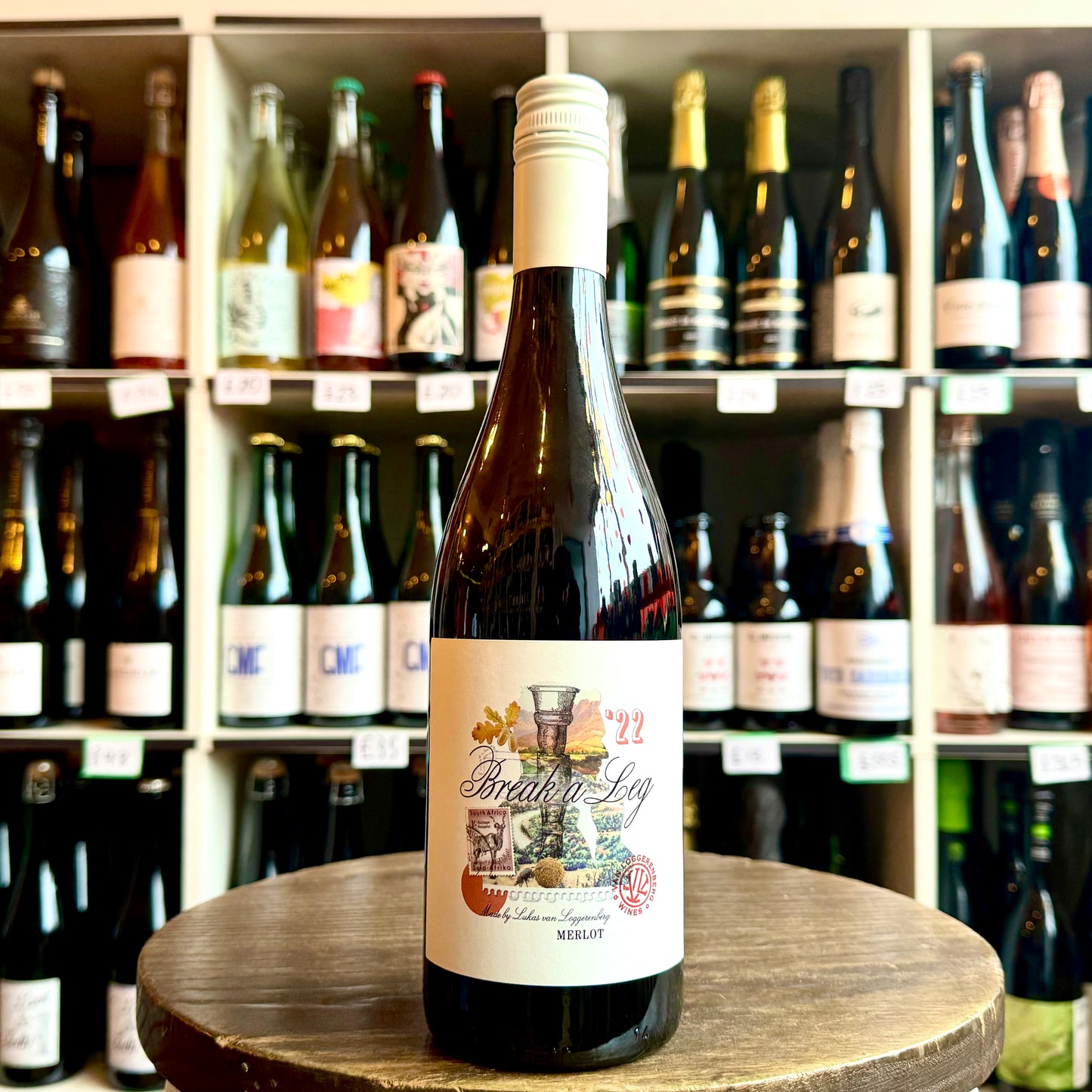Lukas Van Loggerenberg, 'Break a Leg', Merlot, Stellenbosch, South Africa