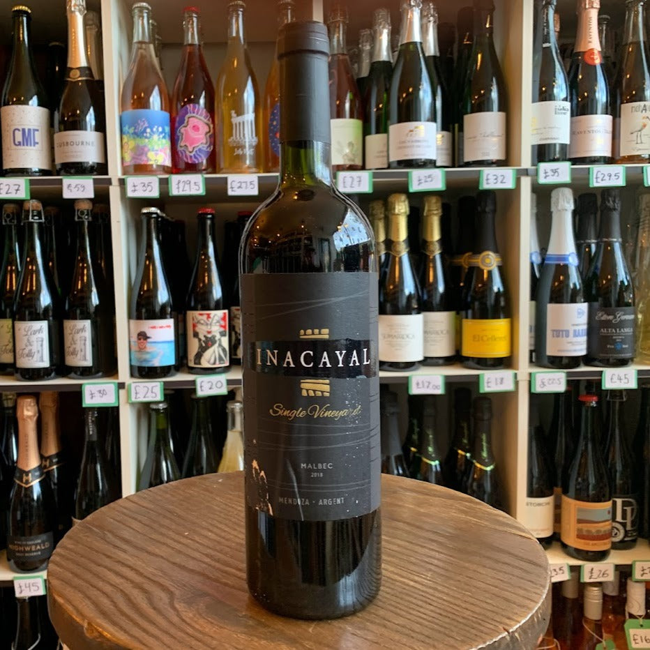 Inacayal Single Vineyard Malbec, Mendoza, Argentina