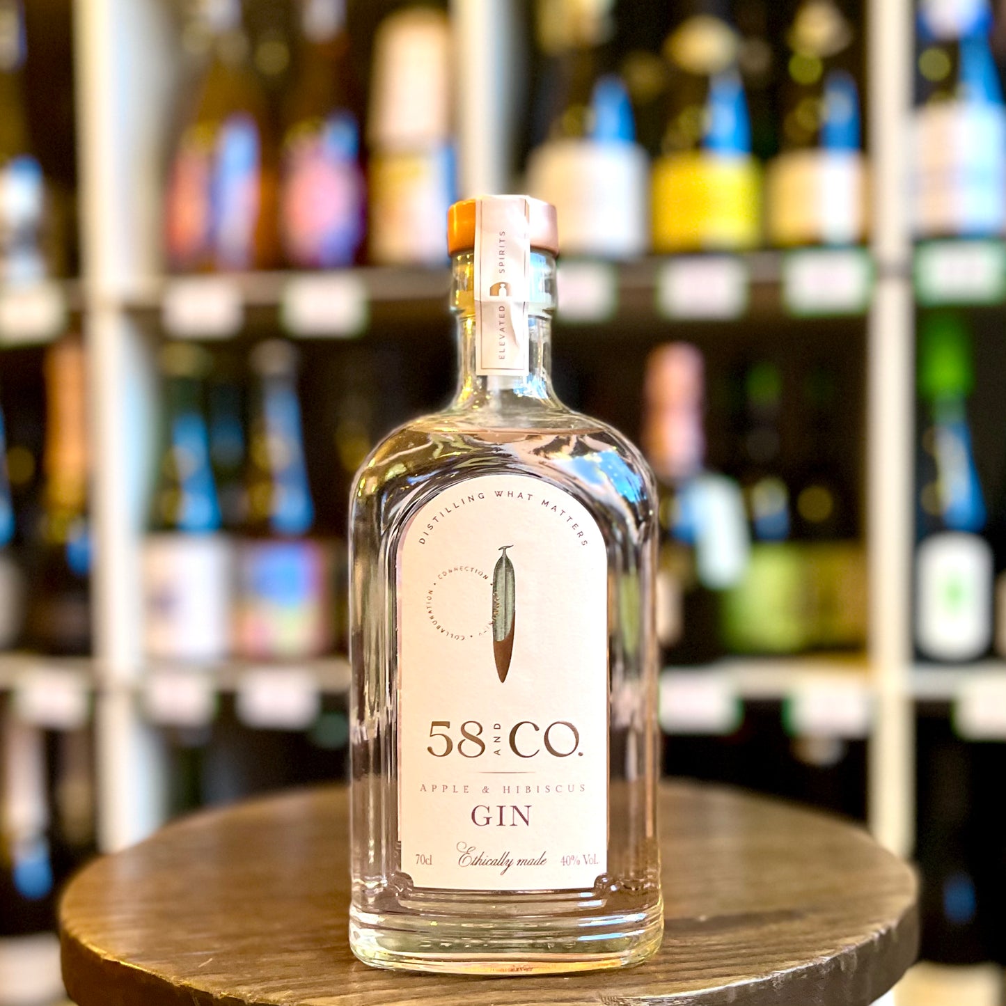 58 & Co, Apple & Hibiscus Pink Gin, Haggerston, London