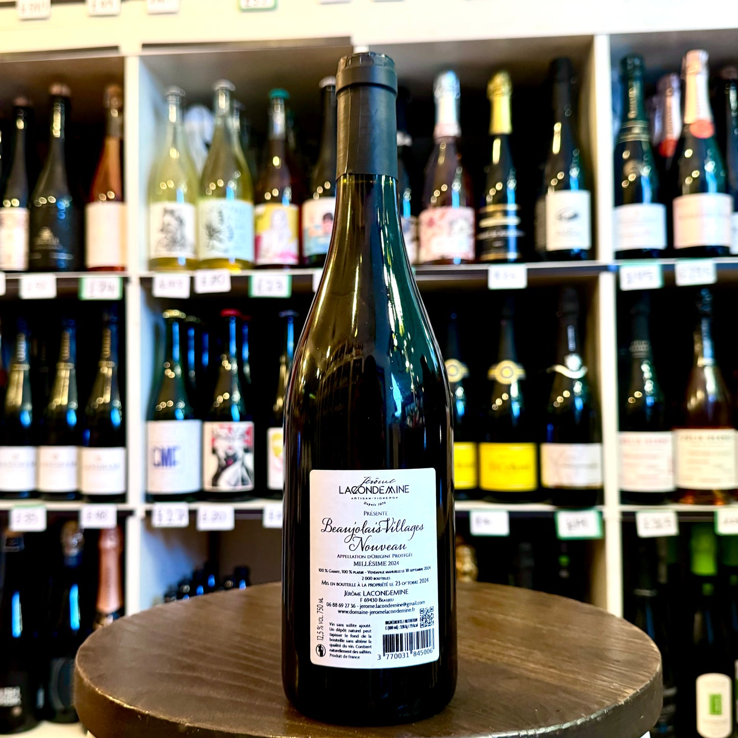 Jerome Lacondemine, Beaujolais Villages Nouveau Sans Soufre 2024, France