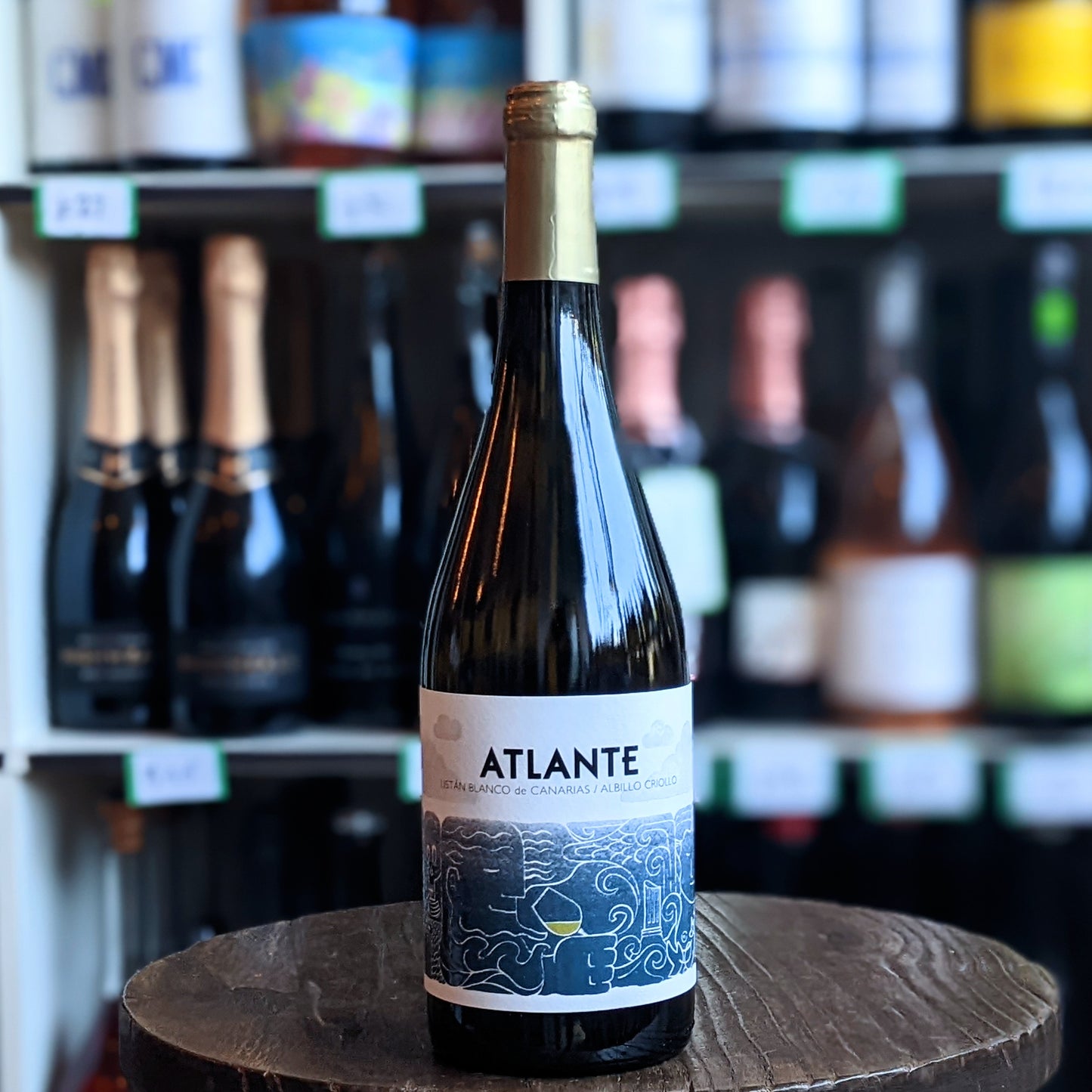 Vinos Atlante Blanco, Listán Blanco/Albillo Criollo, La Orotava, Tenerife