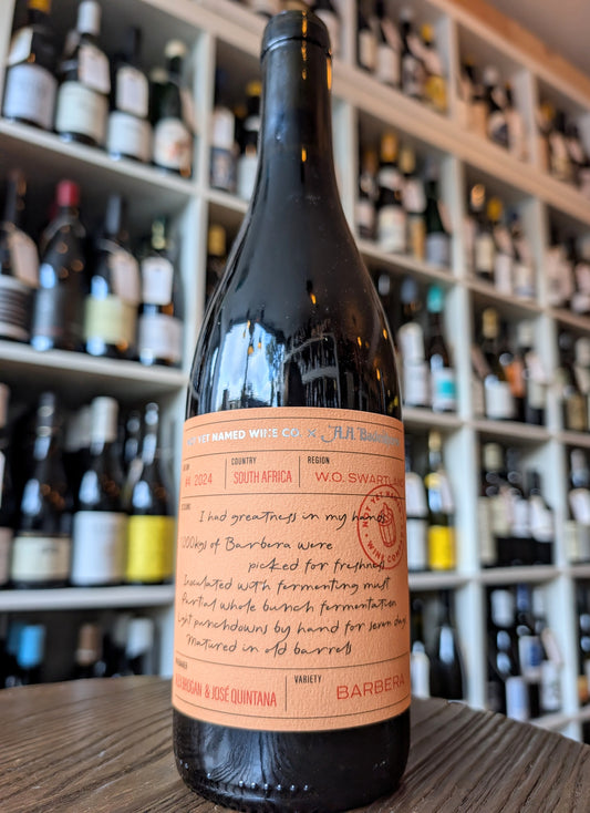 Not Yet Named Wine Co, Edition #4 Barbera, South Africa