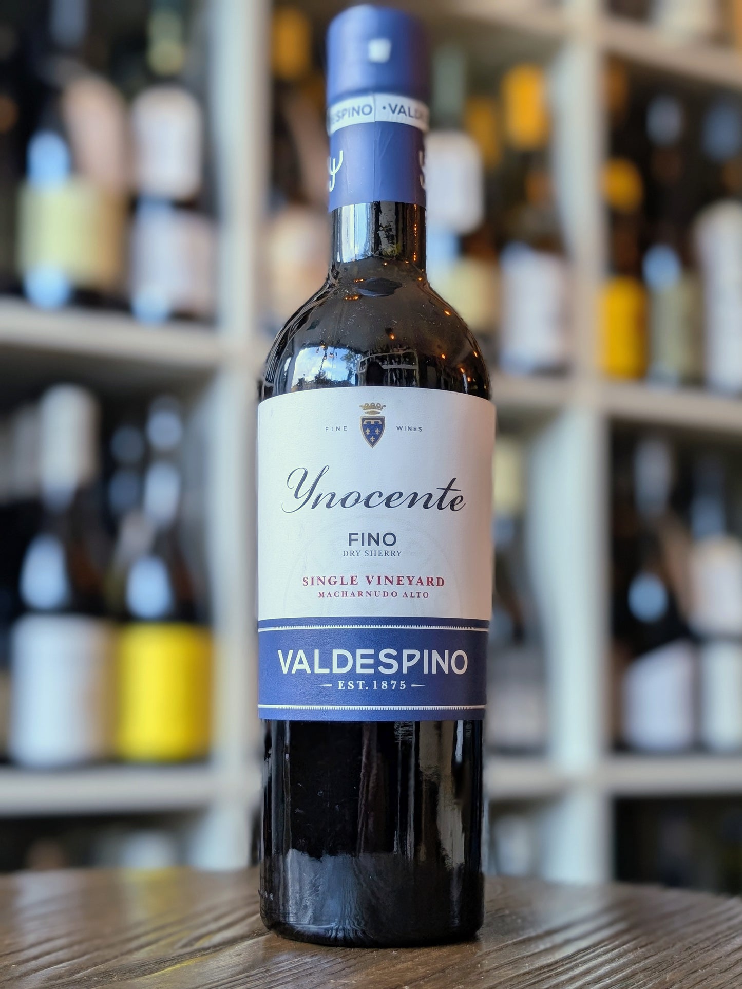 Valdespino, Fino `Inocente` Pago de Macharnudo (375 ML),Jerez, Spain.