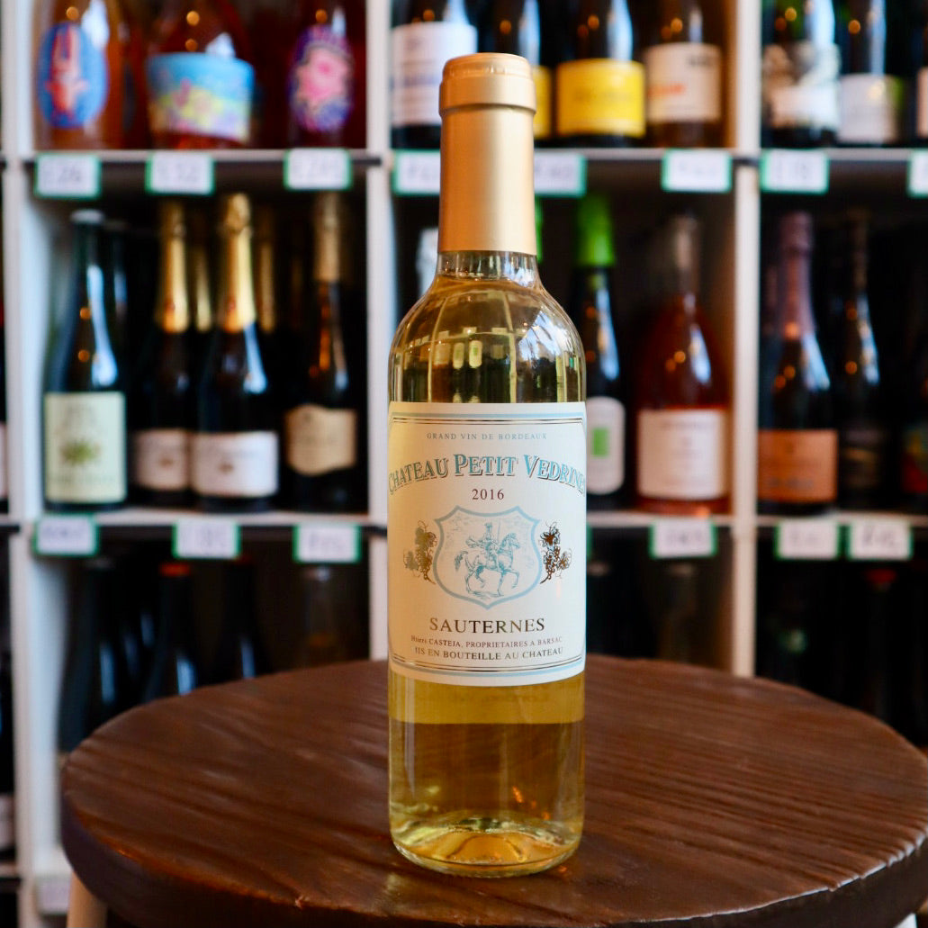 Chateau Petit Vedrines, Sauternes 2015, Bordeaux, France HALF BOTTLE (37.5cl)