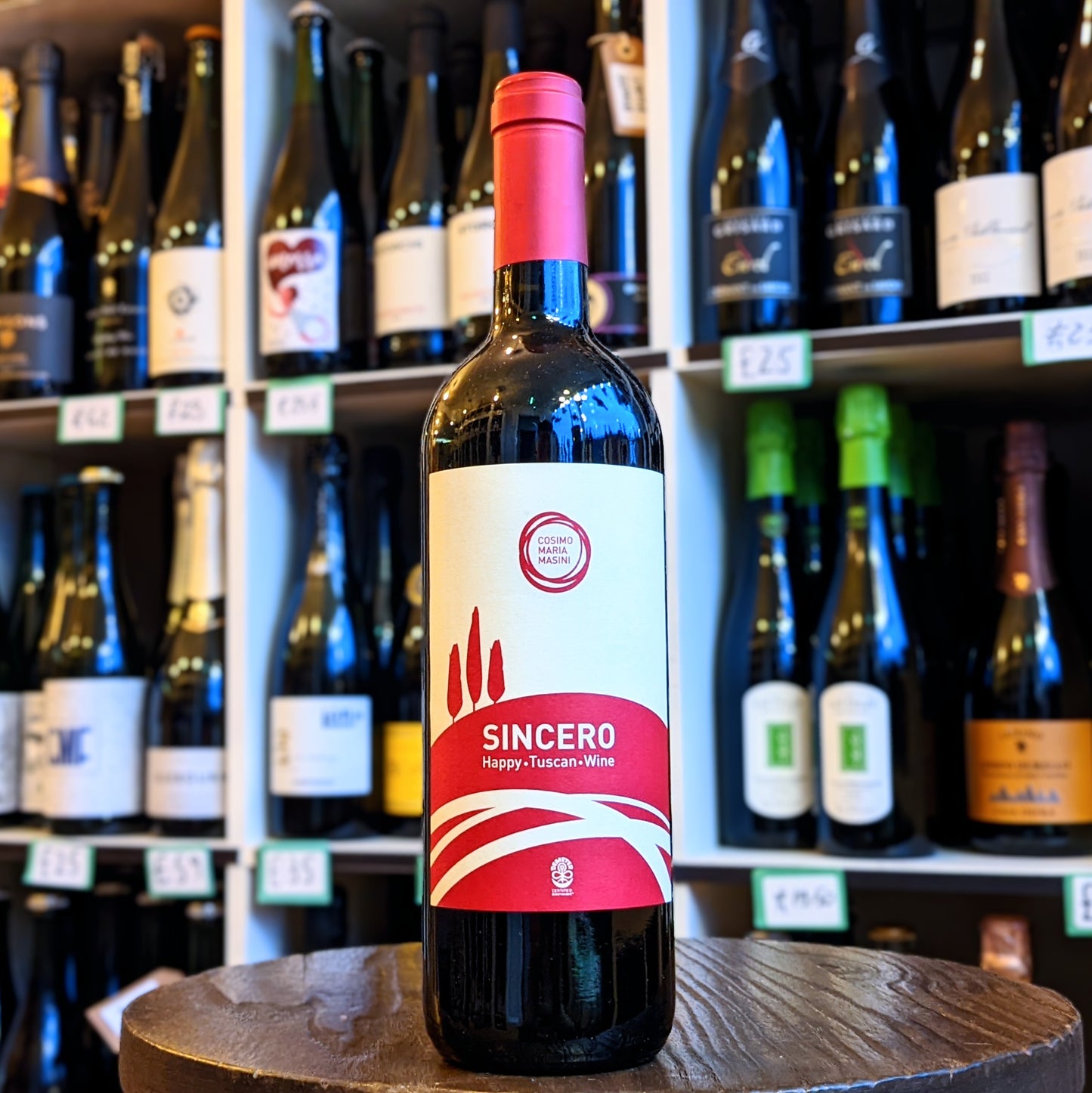 Cosimo Maria Masini, Sincero, Sangiovese/Cabernet Sauvignon/Cabernet Franc, Tuscany, Italy