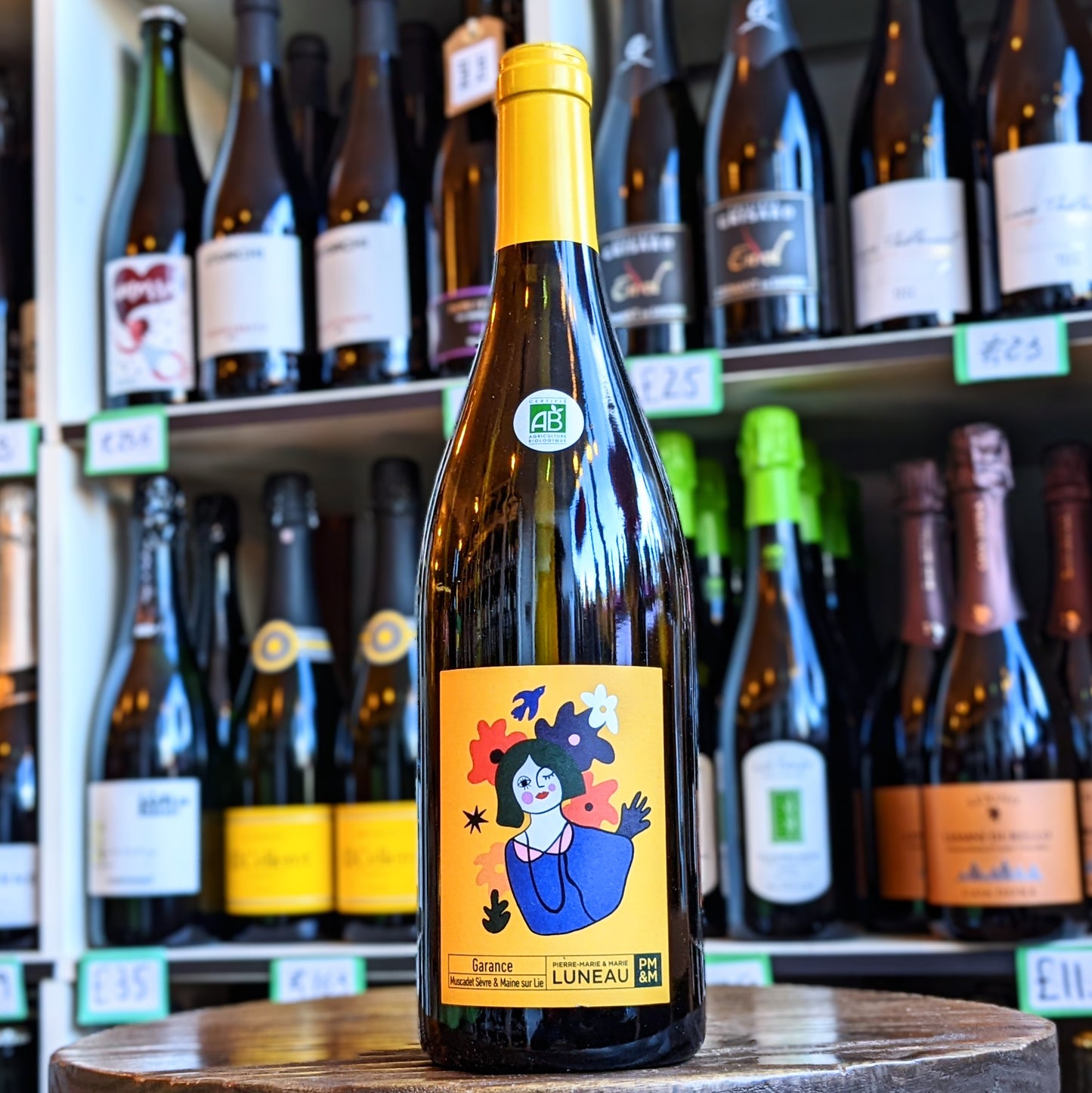 Luneau-Papin, 'Garance', Muscadet Sevre & Maine Tire Sur Lie, Loire Valley, France
