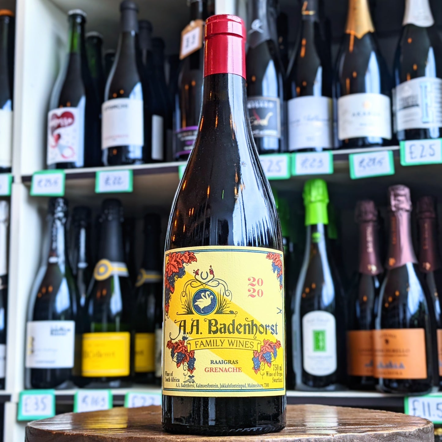 AA Badenhorst, 'Raaigras', Grenache, Swartland, South Africa