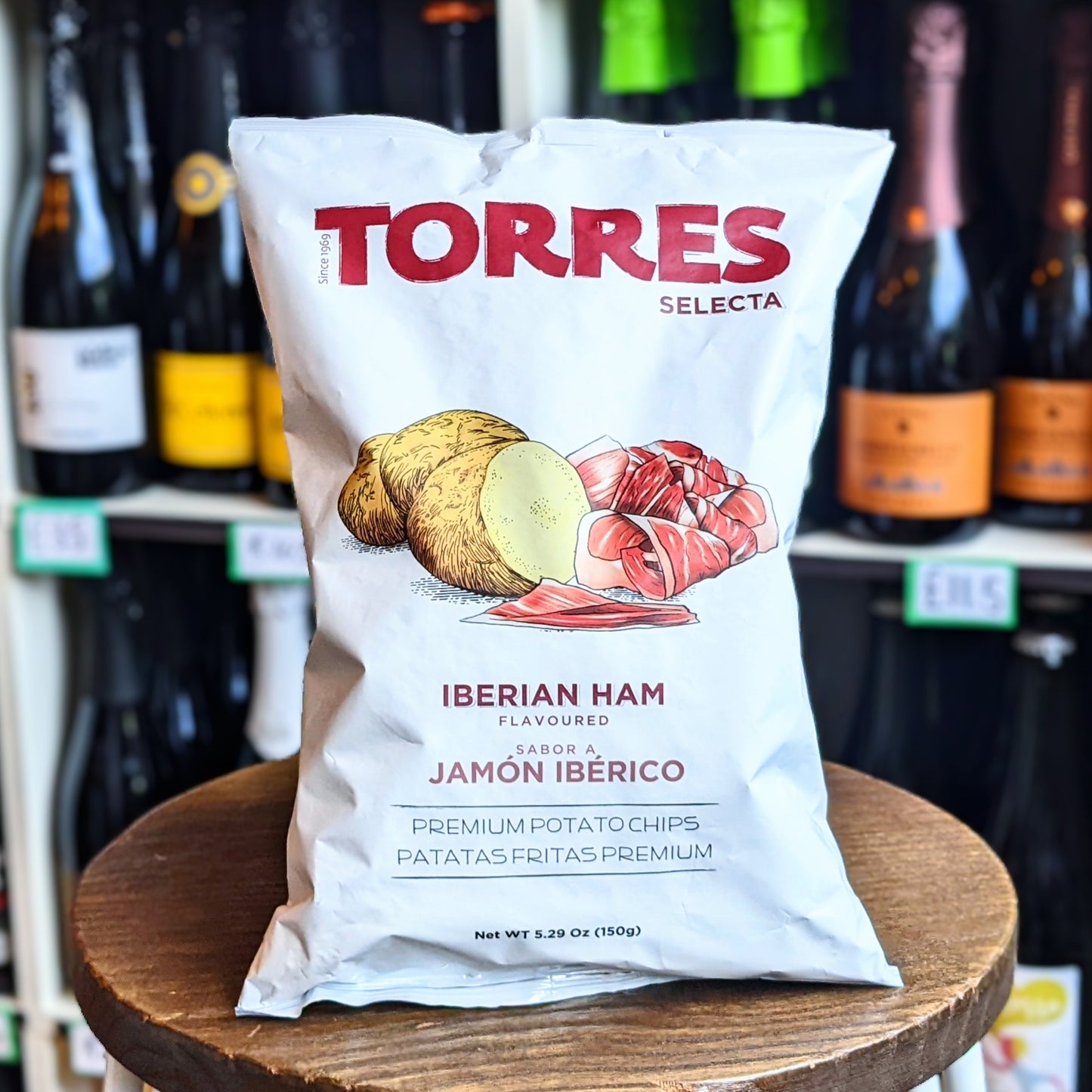 Torres, Jamon Crisps, Barcelona, Spain (150g)