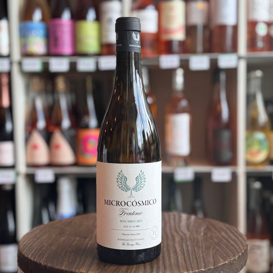 Bodegas Frontonio, Microcósmico Blanco Macabeo, Aragon, Spain