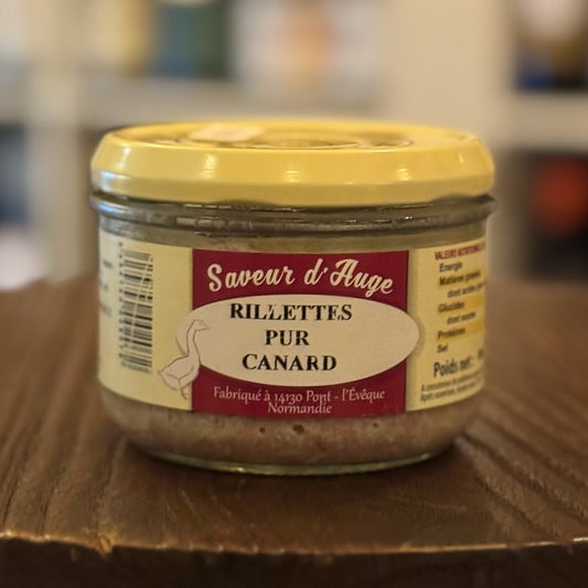 Saveur d'Auge, Rillettes Pure Canard, Normandy 190gr, France