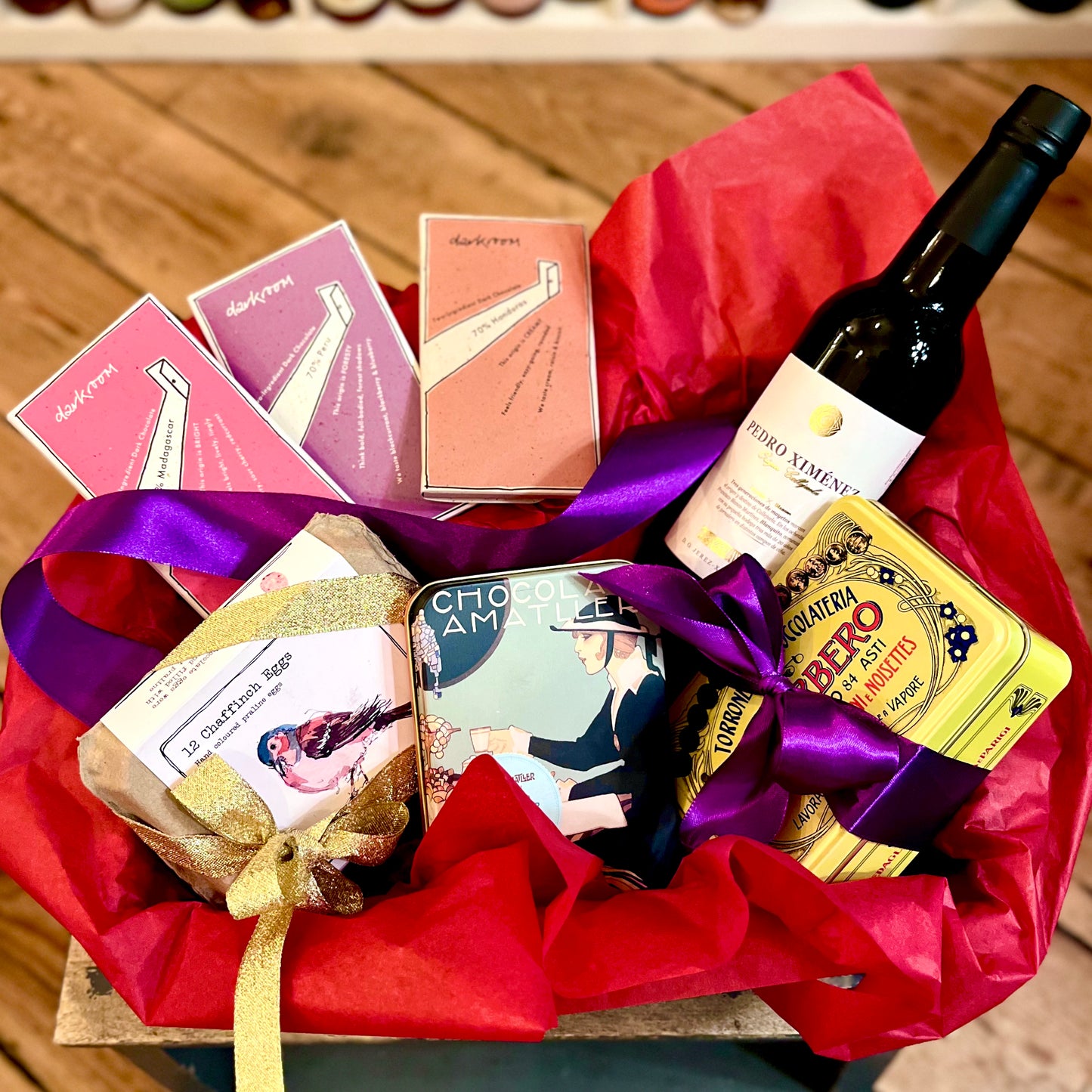 D Vine's Hampers - Chocolate & PX Sherry