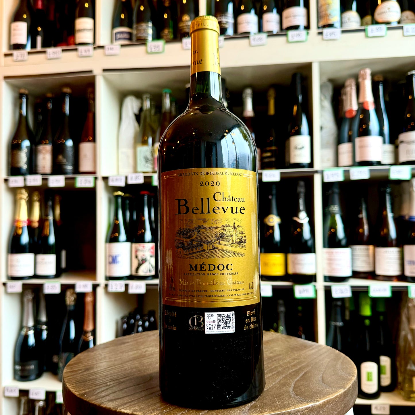 Chateau Bellevue, Medoc, Cru Bourgeois 2020, Bordeaux, France (Magnum)