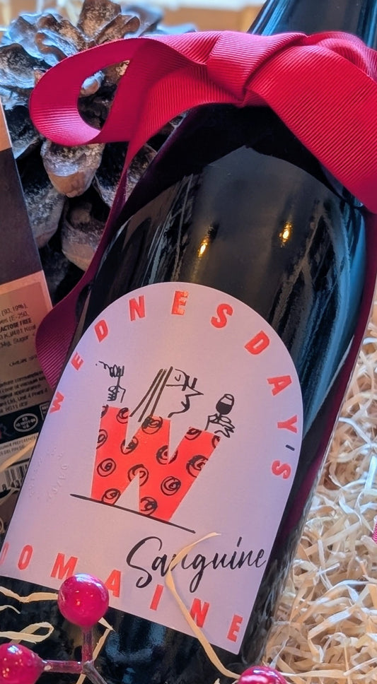 Wednesday's Domaine  Sanguine Red Alcohol Free, Tempranillo