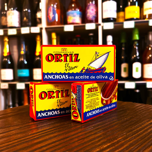 Ortiz Anchovies in EVO 47.5g Tin